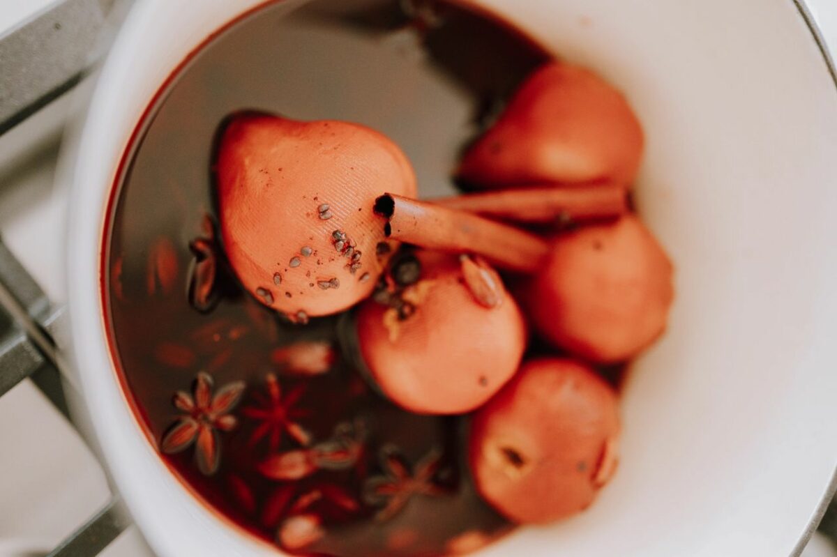 Harvest Poached Pears